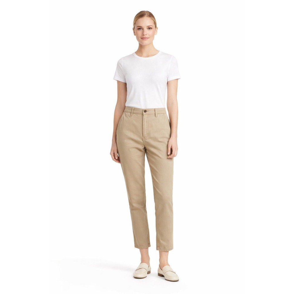 VOLCOM So Chickie‎ High Rise Pants – Women's Size 29 – Khaki